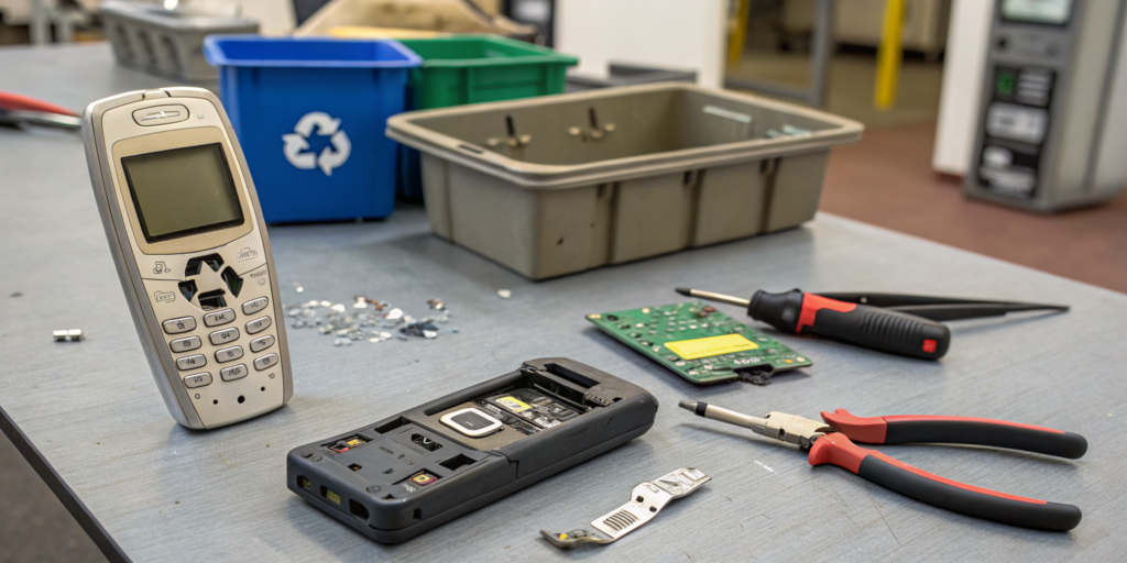 Special considerations for businesses — how to dispose of an old mobile phone